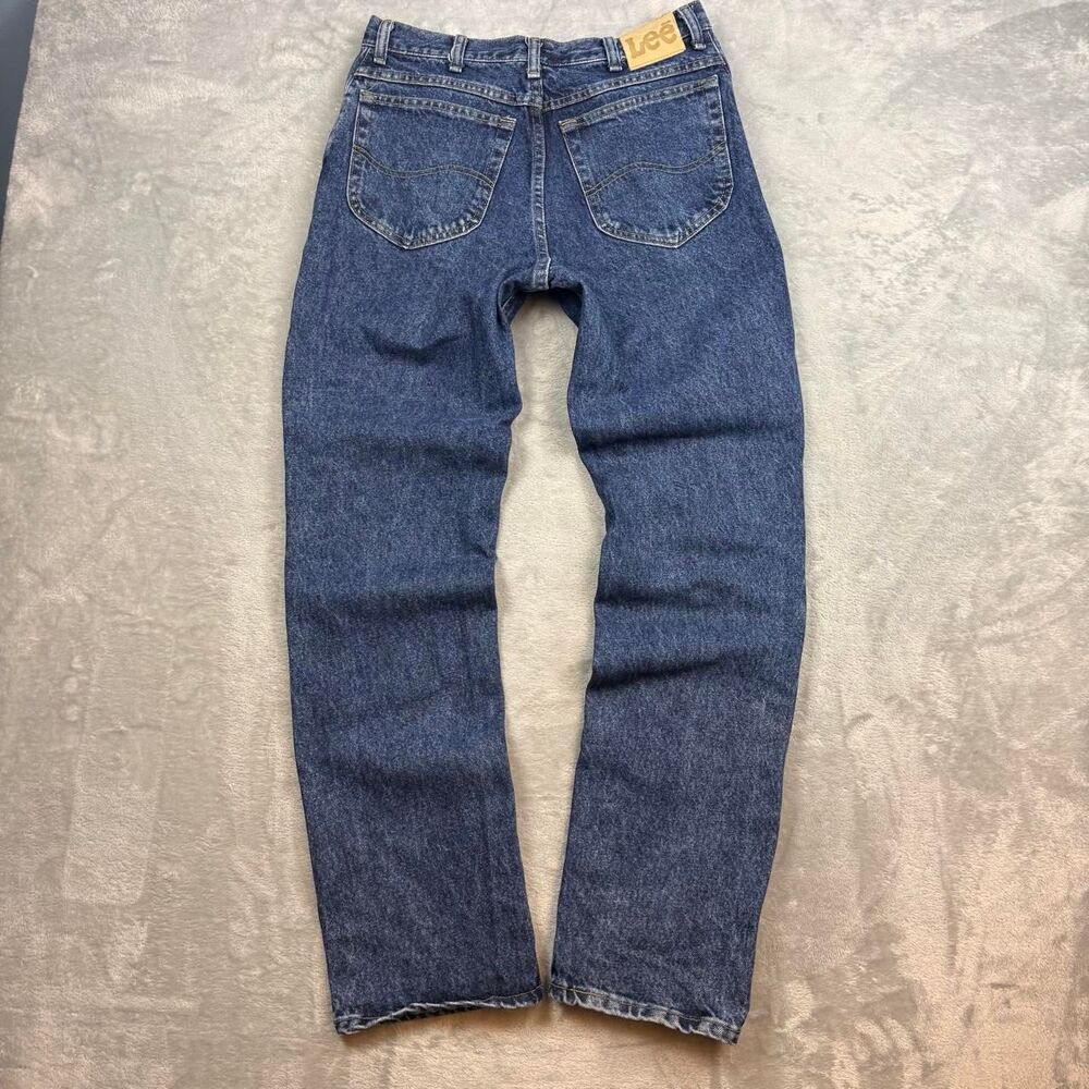 Lee Men's Blue and Navy Jeans